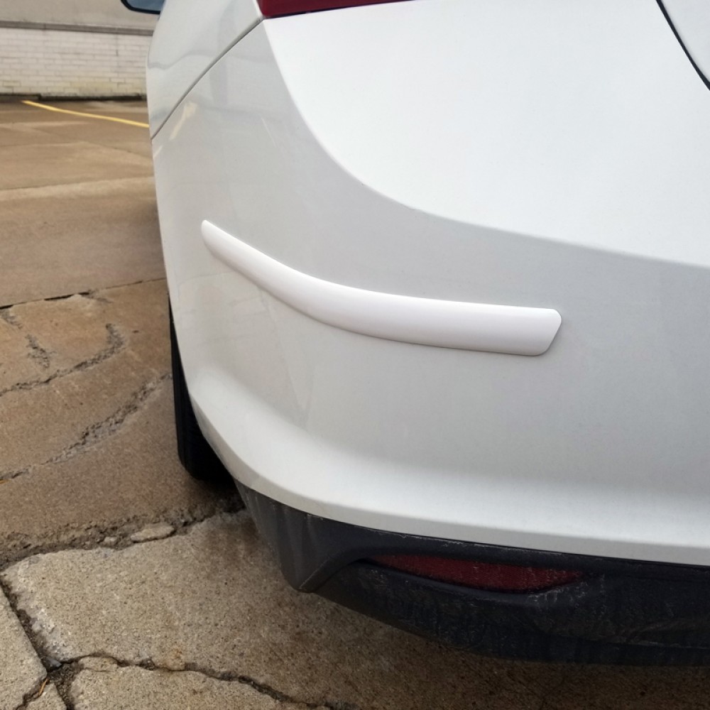 Corner Bumper Guard Protective Molding; Four 18” Pieces